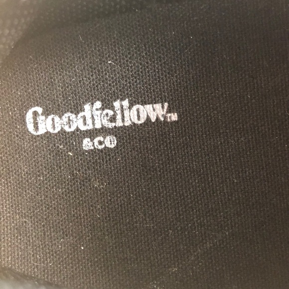 Goodfellow & Co Black & White Boat Shoes Size 10.5 - Picture 8 of 8